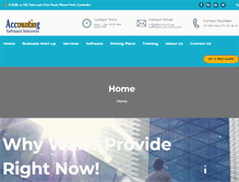 Tablet Screenshot of accounting-software-solutions.com